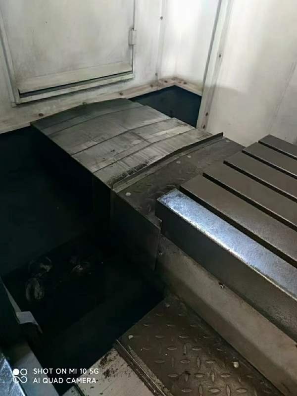 刚刚买下汉川715D数控铣一台，三轴线规，发那科MF系统.