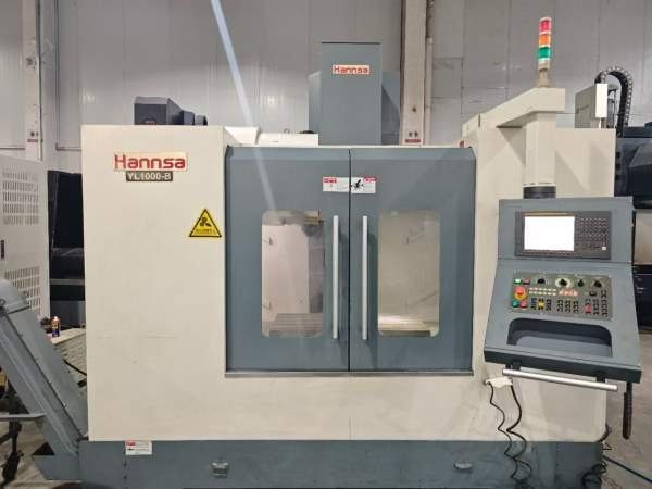 刚刚到货一台台湾原装颖汉1000加工中心，发那科MF PIU.