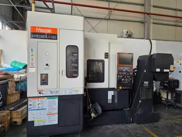 日本原装马扎克i150五轴车铣复合，五轴联动带刀尖跟随.