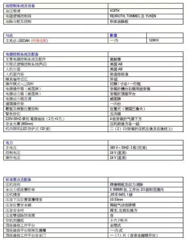 800T数控伺服液压机，快下500mm， 工作台，开口750mm.