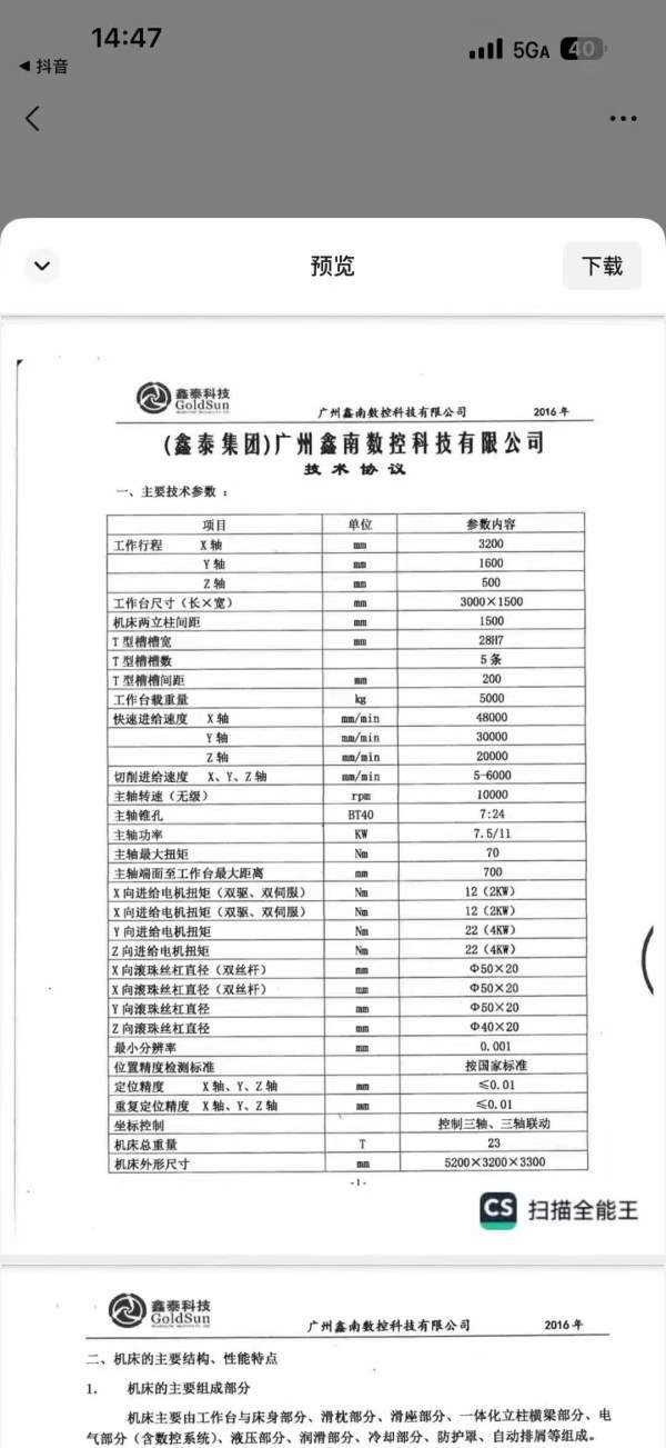 没几台了，十几万一台，3015小龙门，发那科MF系统