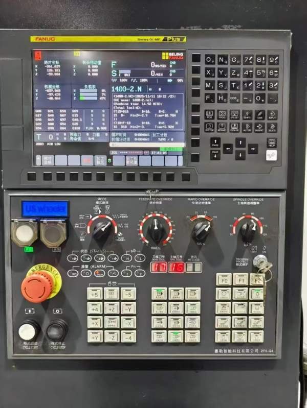 新到一台2021年杭州蕙勒重型1370加工中心，发那科OI-M.