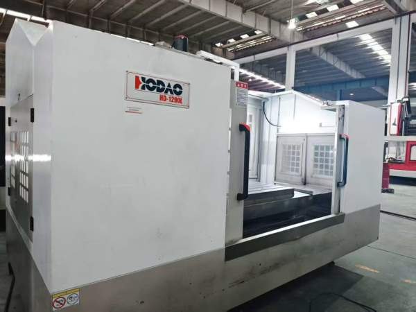 刚刚到货，厚道HD-1290L粗框机一台，两线一硬，21年生.