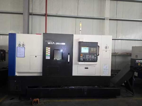 2018年韩国原装威亚L300MC车铣复合，12寸液压中空卡盘.