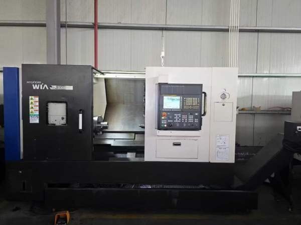 2018年韩国原装威亚L300MC车铣复合，12寸液压中空卡盘.