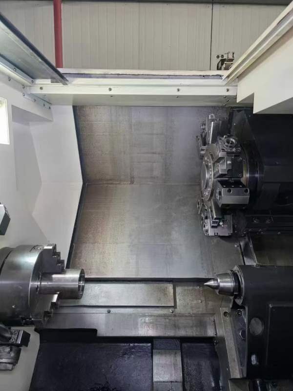 2018年韩国原装威亚L300MC车铣复合，12寸液压中空卡盘.