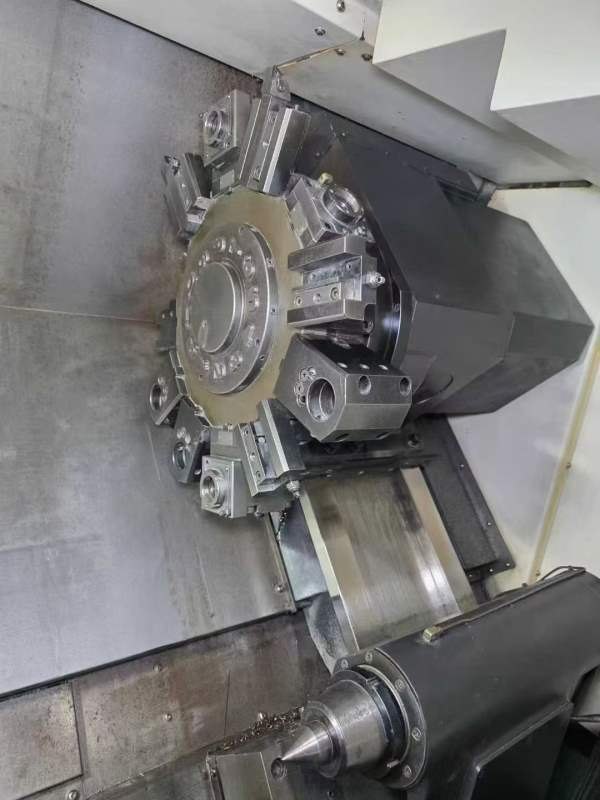 2018年韩国原装威亚L300MC车铣复合，12寸液压中空卡盘.