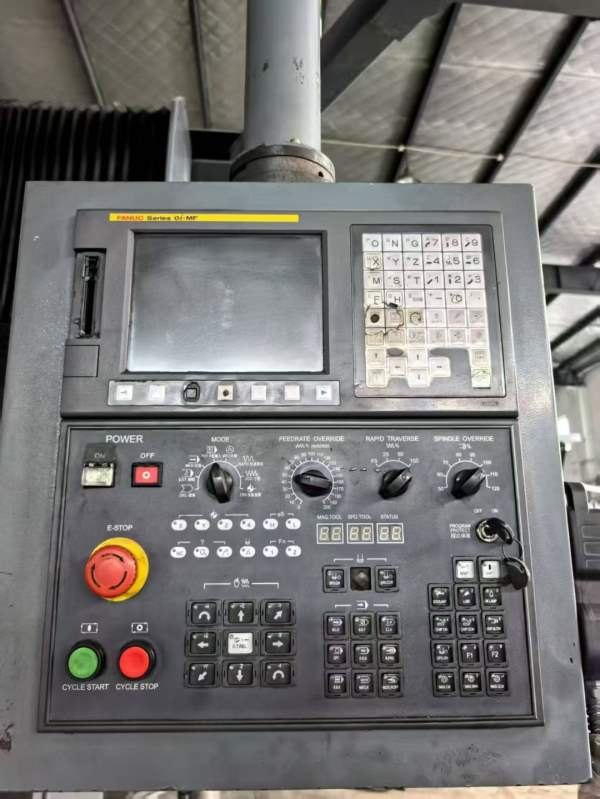 浙江华特3026龙门加工中心两线一导硬轨.发那科0i-MF系.