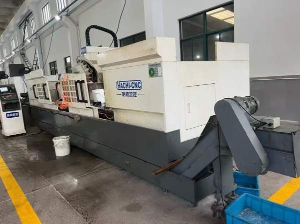 2021年哈驰4500型材机，三菱M80系统，带龙头排削机，1.