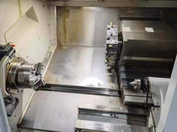 刚刚买下美国哈挺65U高精密数控车床一台、加工直径411.