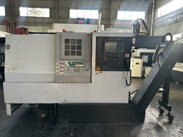 台湾友佳FTC350斜车，二轴日本THK线轨、回转600，加工.