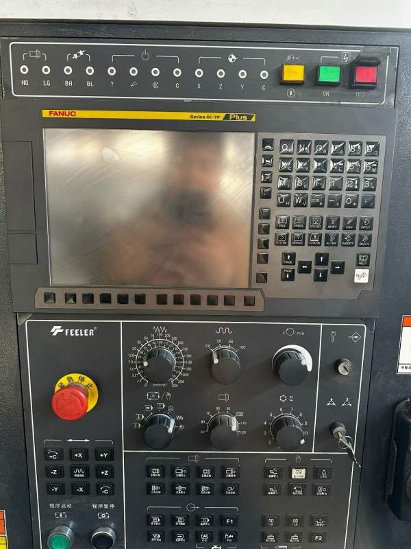 台湾友佳FTC350斜车，二轴日本THK线轨、回转600，加工.