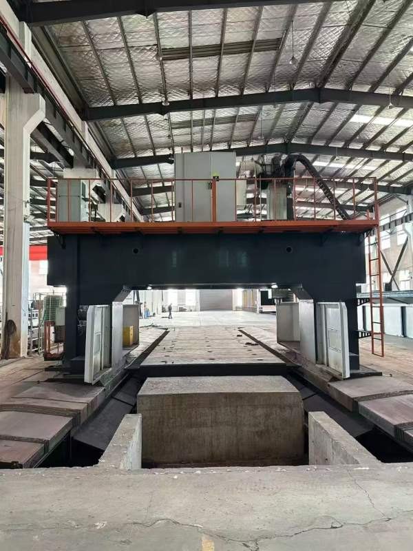 河北大恒DZ12046数控龙门铣床，工作台3600x12000，x轴.