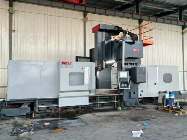 在位出售台湾威立4米数控五面体龙门加工中心型号： LB.