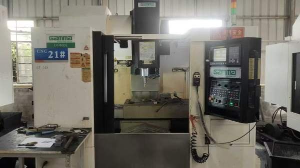 台湾伽玛，发那科MF系统，主轴10000转，24把伺服刀库.