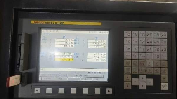 台湾伽玛，发那科MF系统，主轴10000转，24把伺服刀库.