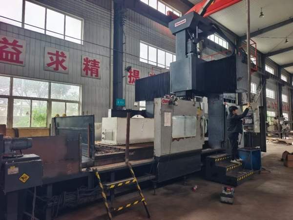 Z轴加高行程1200重型德扬532数控龙门发那科MF系统BT50.