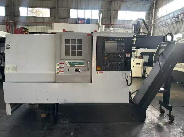 台湾友佳FTC350斜车，二轴日本THK线轨、回转600，加工.