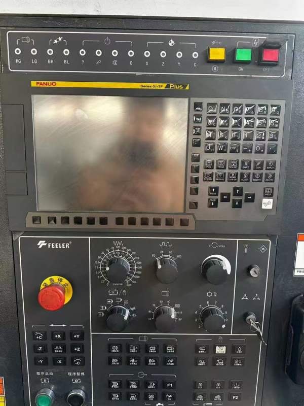 台湾友佳FTC350斜车，二轴日本THK线轨、回转600，加工.