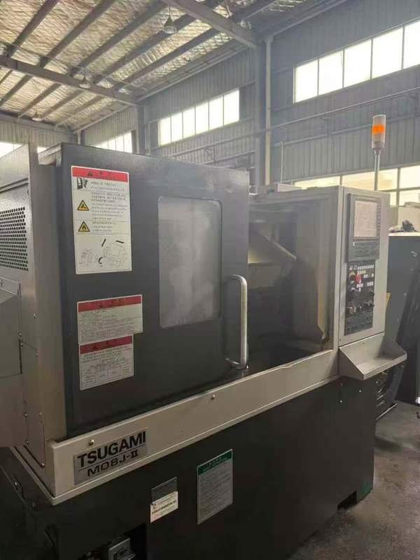 津上M08JII数控车床，2021年出厂，8寸台湾千岛卡盘，8.