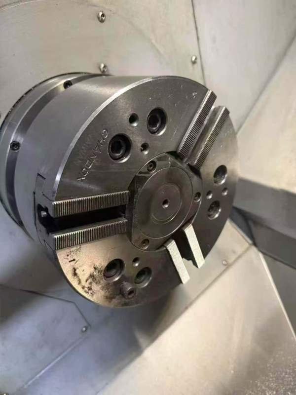 津上M08JII数控车床，2021年出厂，8寸台湾千岛卡盘，8.