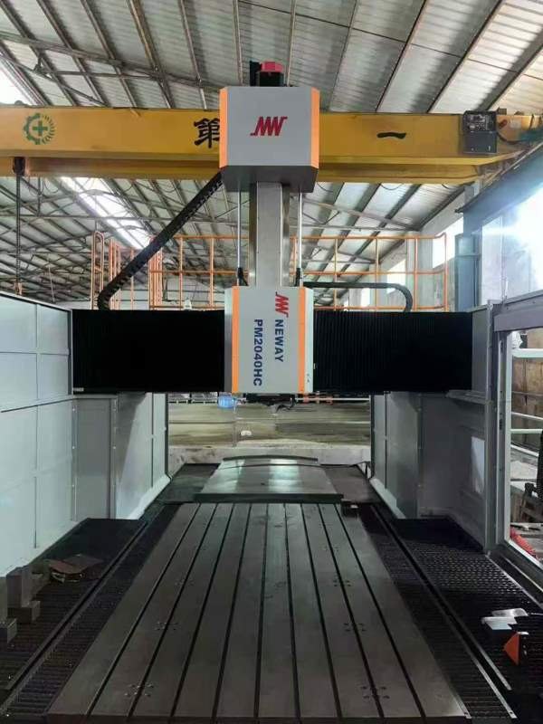 准新纽威2040HC龙门加工中心法兰克MFPlus系统（3包）.