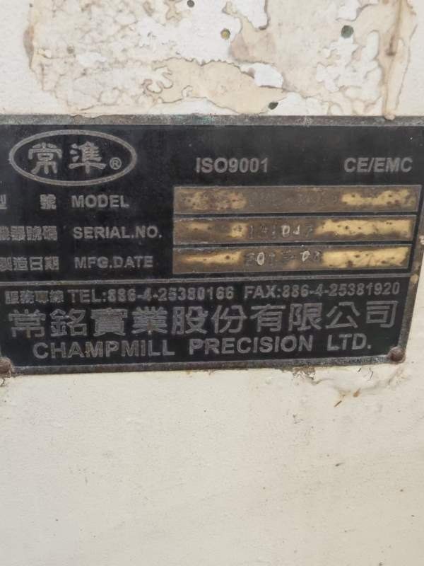 2013年台湾常准重型铣床10IV，台面380mm1500mm，三轴.