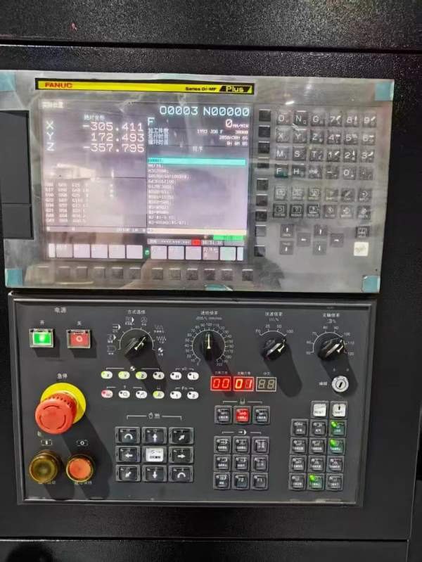 创胜特尔1370加工中心2022年 重型机发那科OI-MFPlus系.