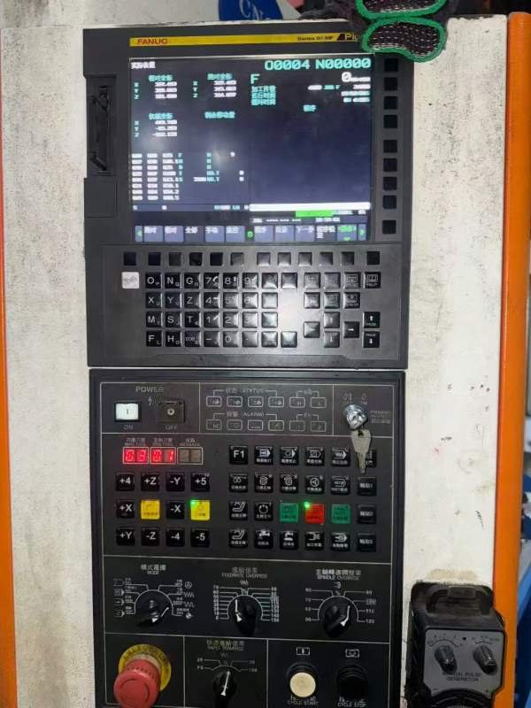 同款两台21年850两线一硬，发那科MFplus，三轴电机主.