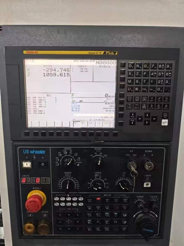 杭州惠勒LT-210数控车床，8寸卡盘主轴电机11/15KW，回.