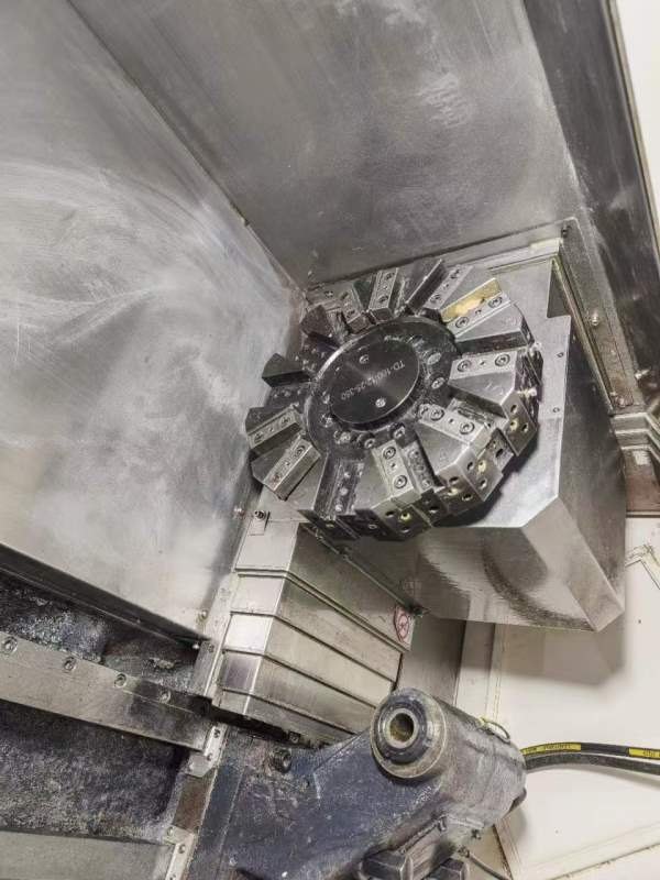 杭州惠勒LT-210数控车床，8寸卡盘主轴电机11/15KW，回.