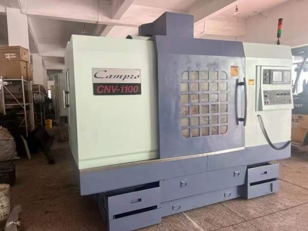 台湾凯博1100加工中心，发那科MD系统，两线一硬轨道，.