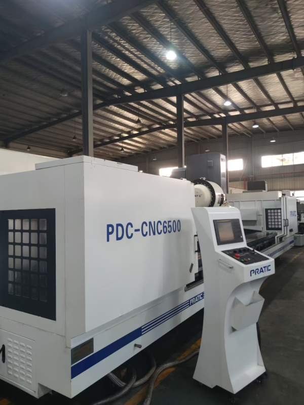 准新普拉迪6500型材机 铸件床身工作台，主轴直连12000.