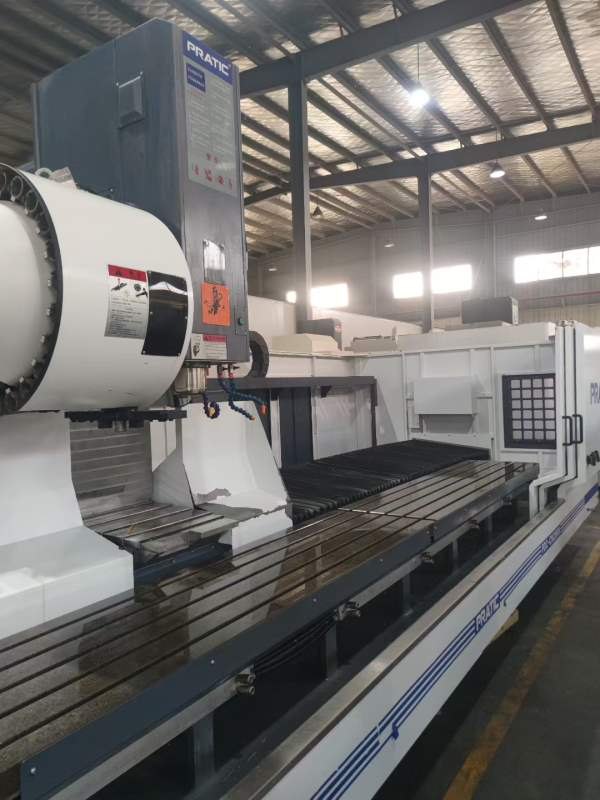 准新普拉迪6500型材机 铸件床身工作台，主轴直连12000.