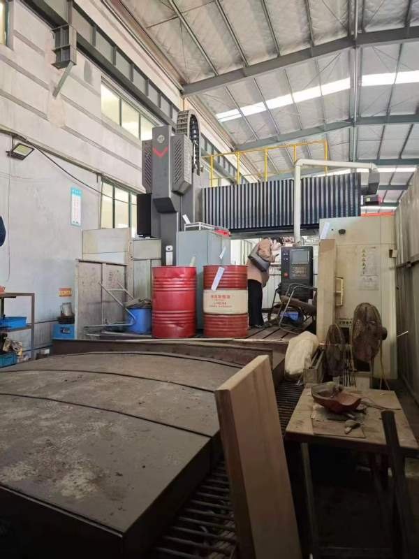 刚刚买下一台重型海天GLU2840数控龙门铣发那科MF系统.