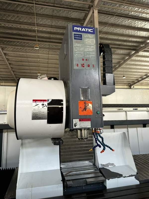 普拉迪6500型材机 铸件床身工作台，主轴直连12000转，.