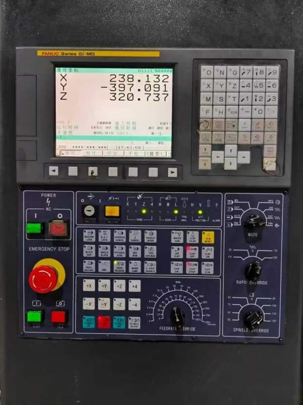 海天GLU1620龙门 2014年出厂 发那科oi-MD系统 阿尔法.