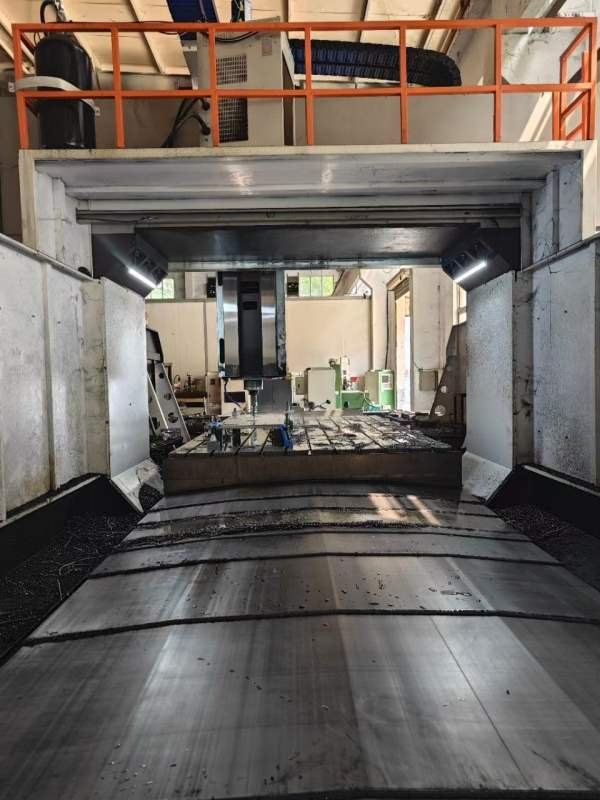 刚刚到货2022年南通乔威智能4028龙门加工中心，台面2..