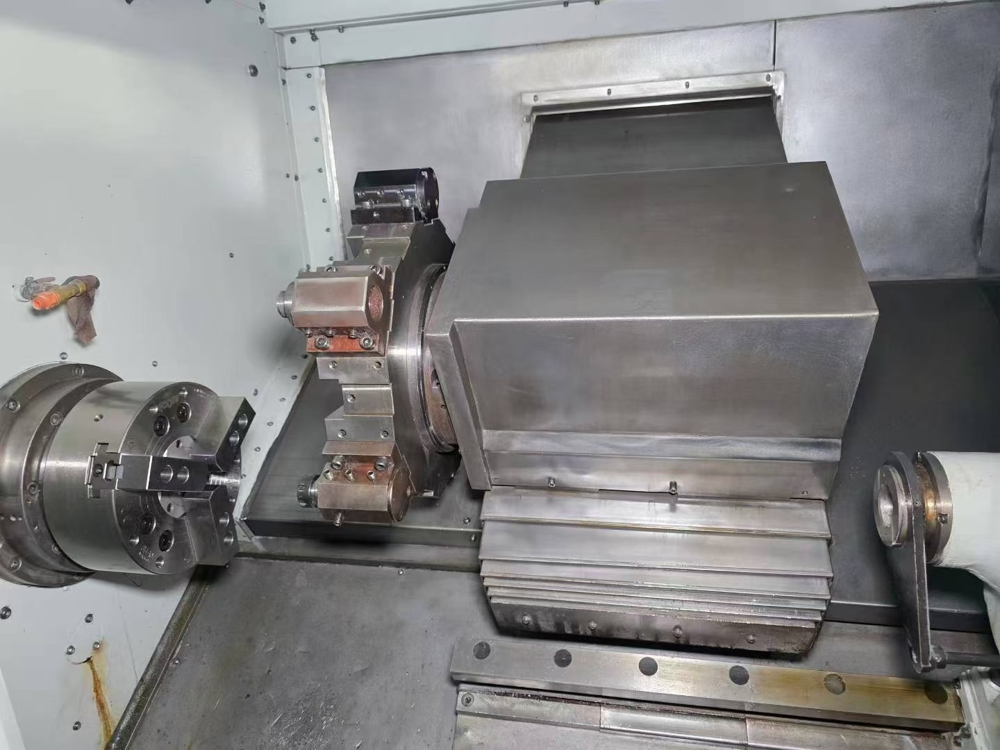 同款3台美国哈挺GS200/66数控车床，发那科系统阿尔法.