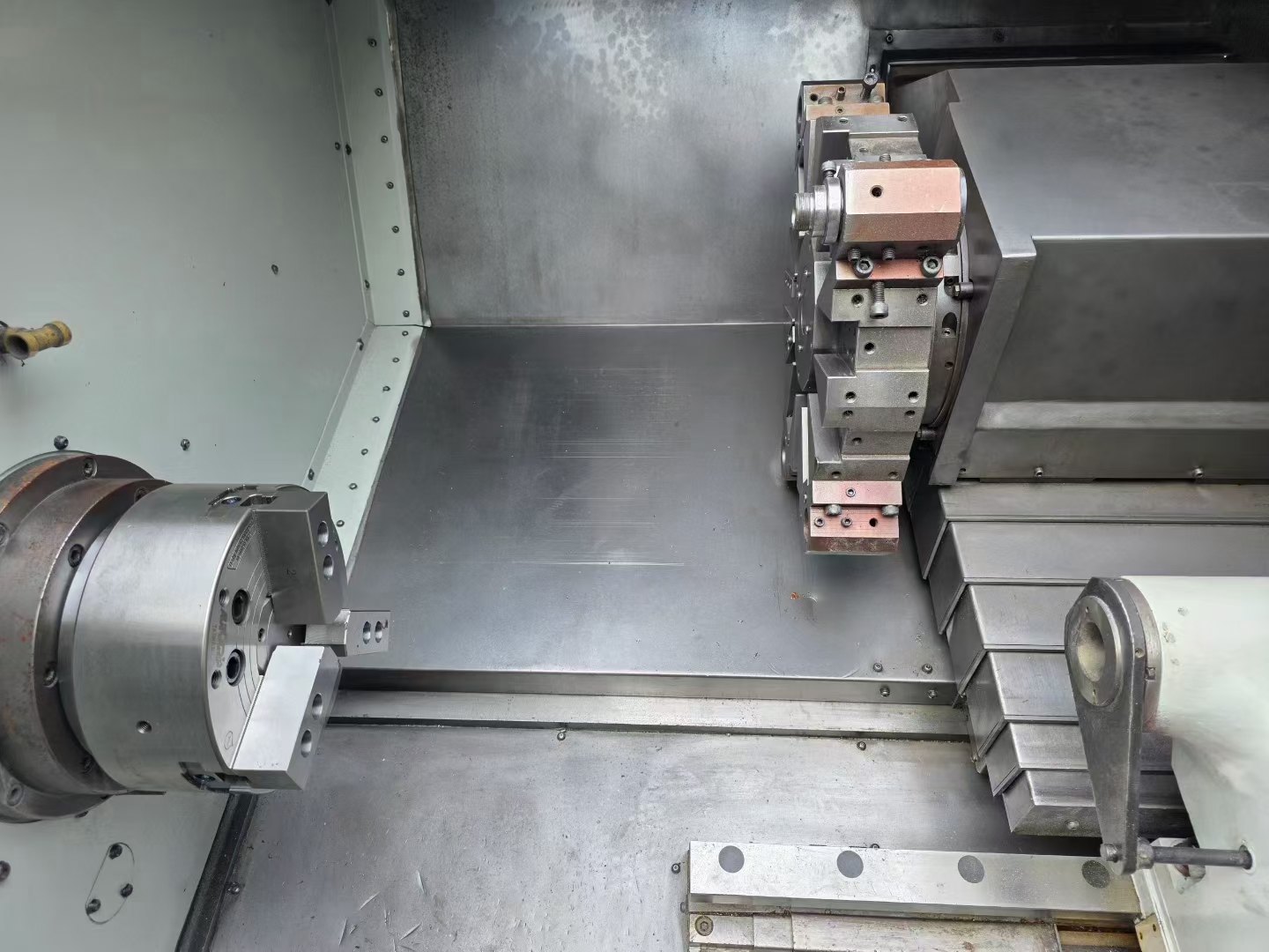 同款3台美国哈挺GS200/66数控车床，发那科系统阿尔法.