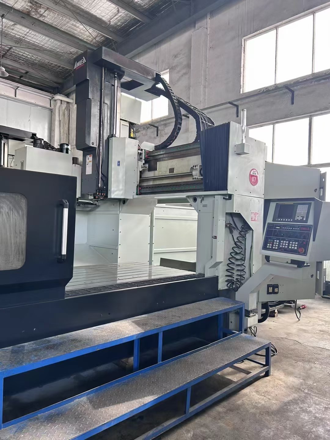 台湾亚威NVP-3015龙门加工中心，发那科MF系统、（1包.