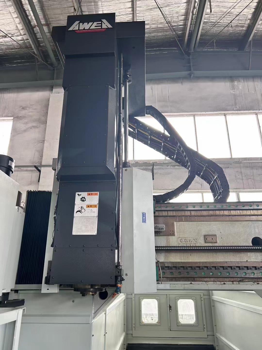 台湾亚威NVP-3015龙门加工中心，发那科MF系统、（1包.