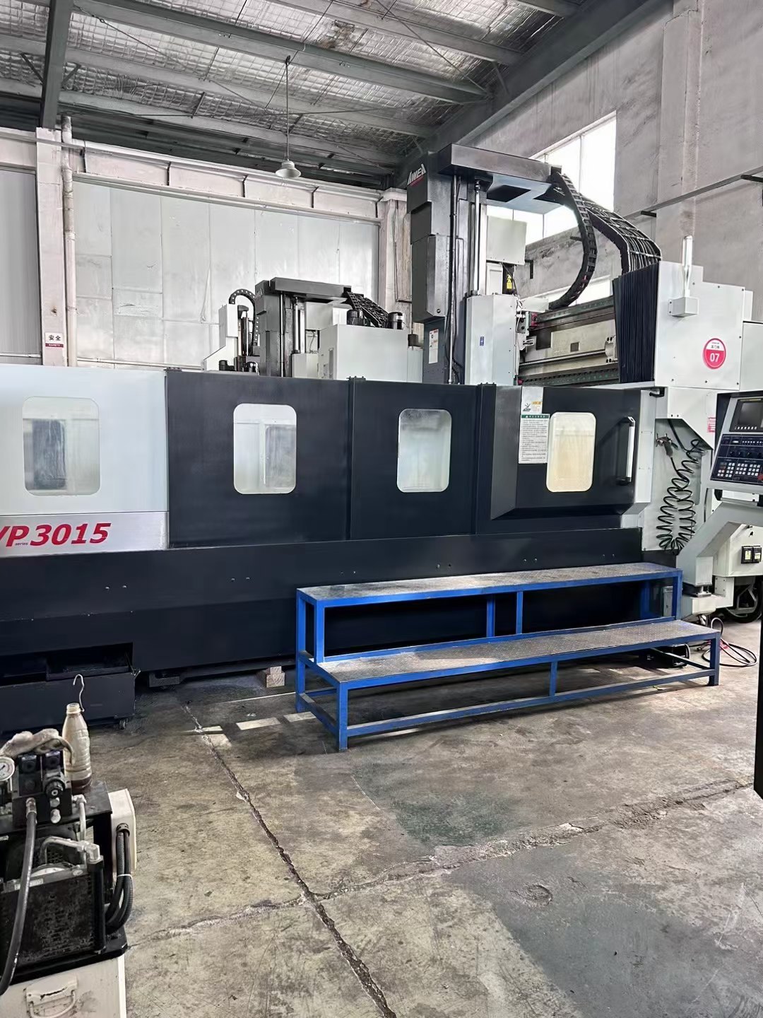 台湾亚威NVP-3015龙门加工中心，发那科MF系统、（1包.