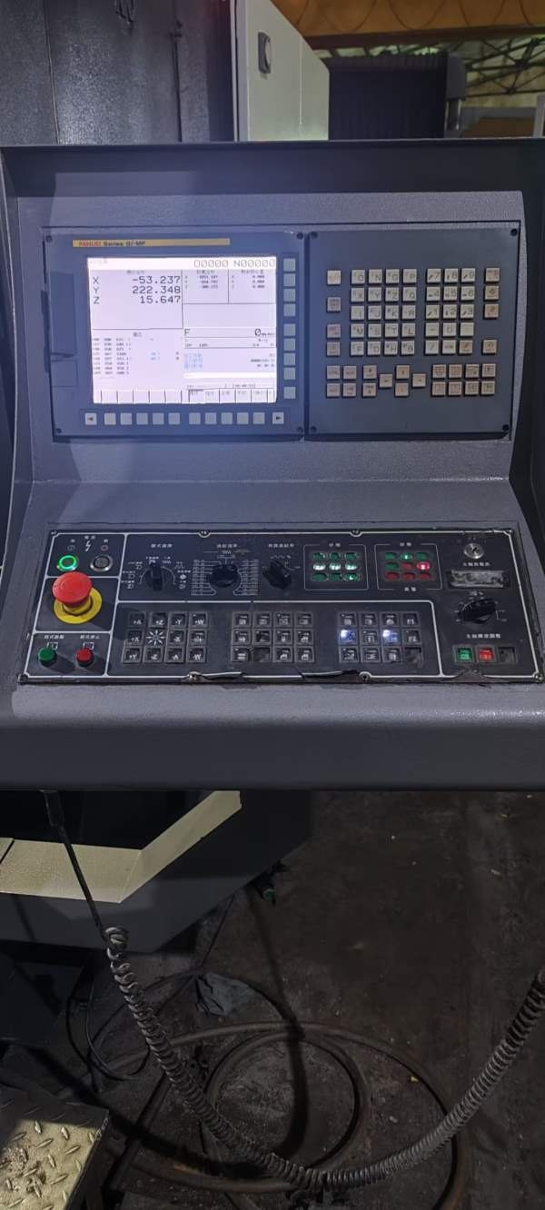 工期快到了台湾高明龙门机型：KCM-2000SV-P三硬轨法兰.