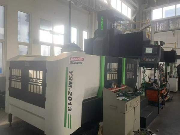 天津工厂拿下2台9成新扬森2013龙门加工中心、全部2022.