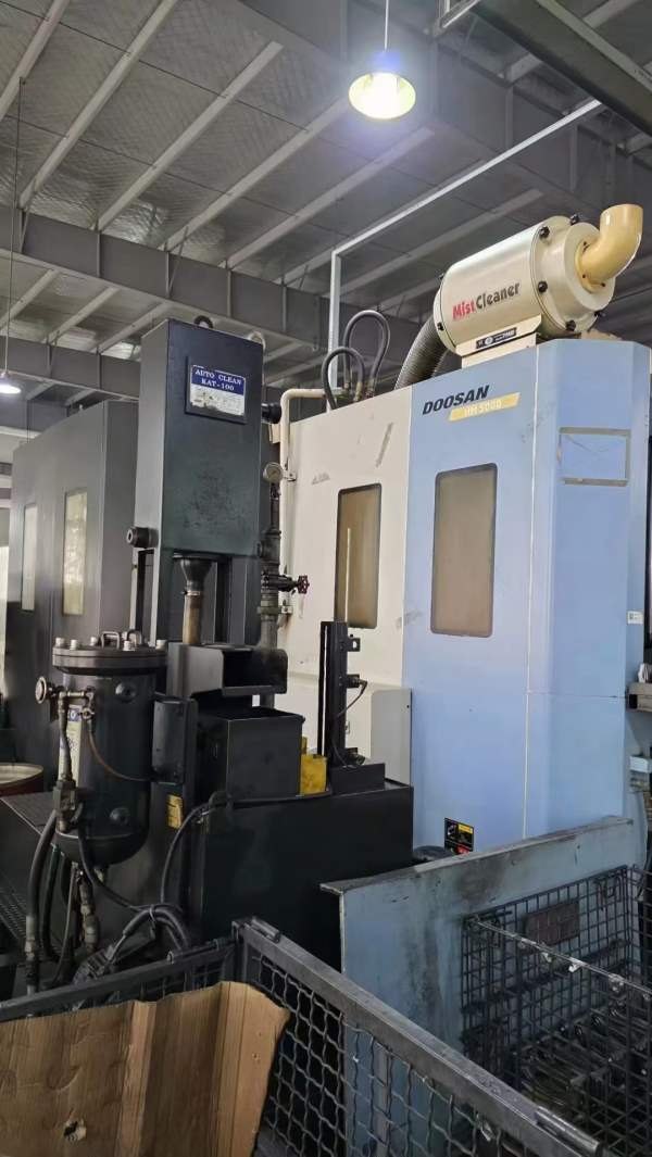 同款5台韩国原装斗山HM500双工位卧加，FANUC31i系统，.