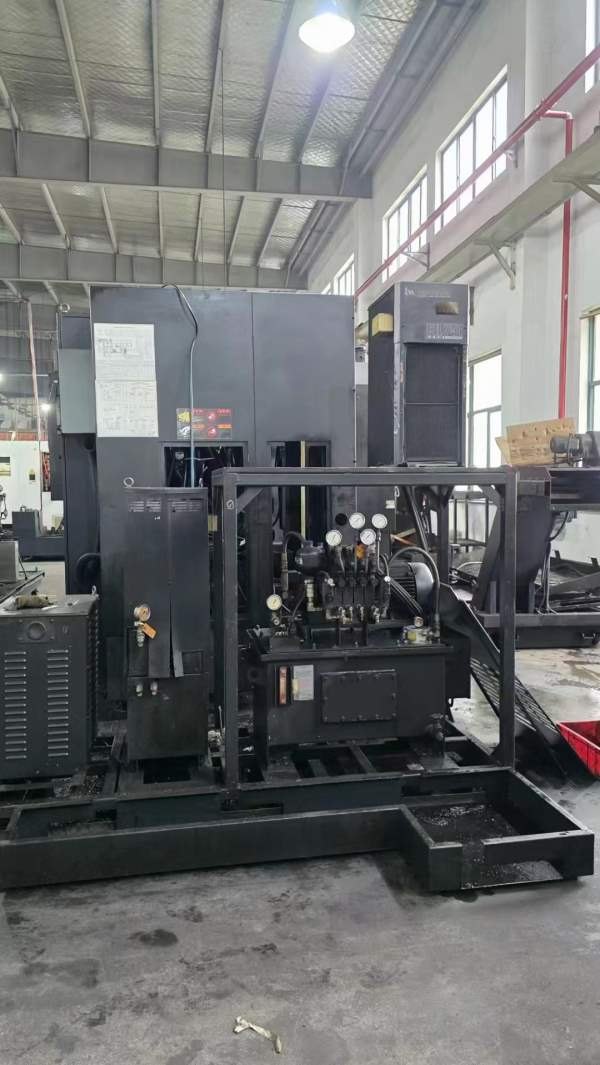 同款5台韩国原装斗山HM500双工位卧加，FANUC31i系统，.