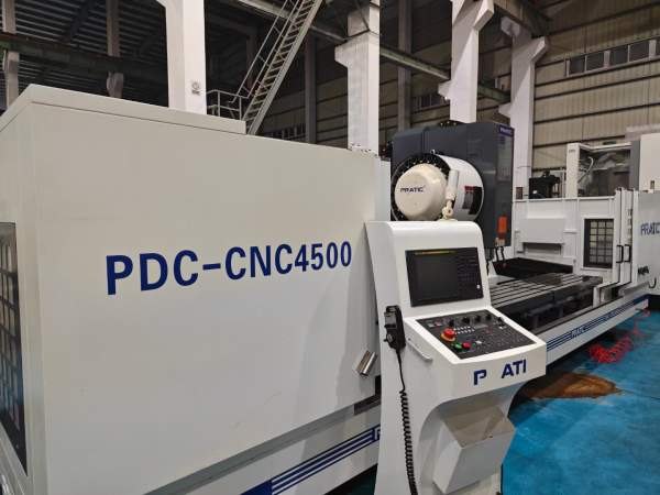 2023年普拉迪PDC4500型材加工中心，全铸件床身，法兰.