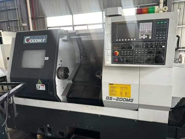 台湾程泰双主轴车铣复合 带送料机