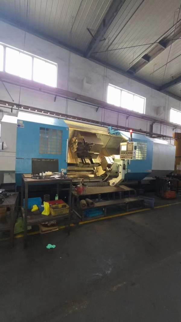 台湾原装立仲CNC-S50/3M超大型重切削数控车床，24寸双.